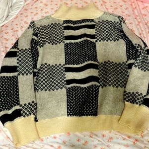 Chunky turtle neck sweater